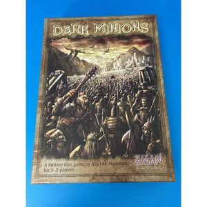 Dark Minions Fantasy Dice Game 3-5 Players Ages 10+ 45-60 Minutes